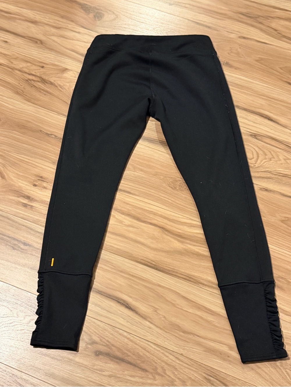 Lucy Black Girls' Ruched Hem Leggings - Picture 3 of 5